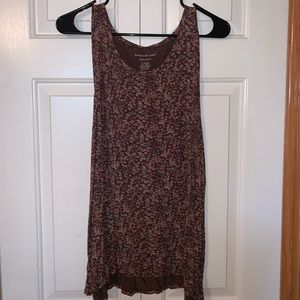 American Eagle Floral Print Tank Top